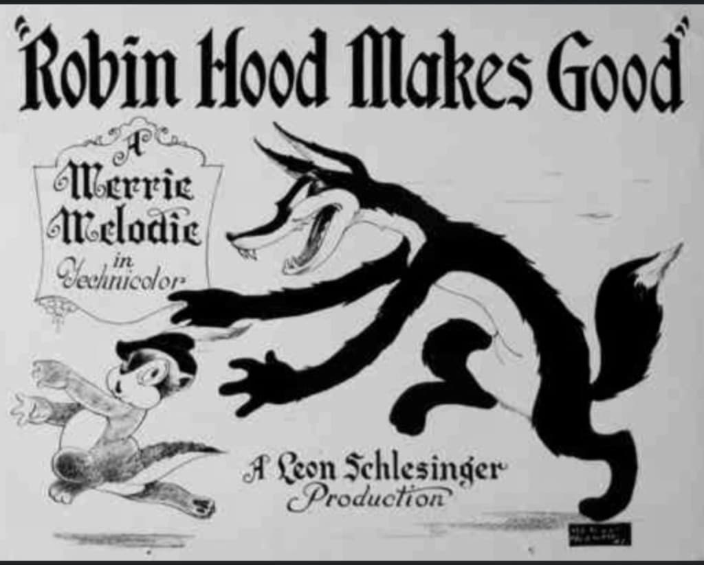 Robin Hood Makes Good — 1939 original cartoon poster